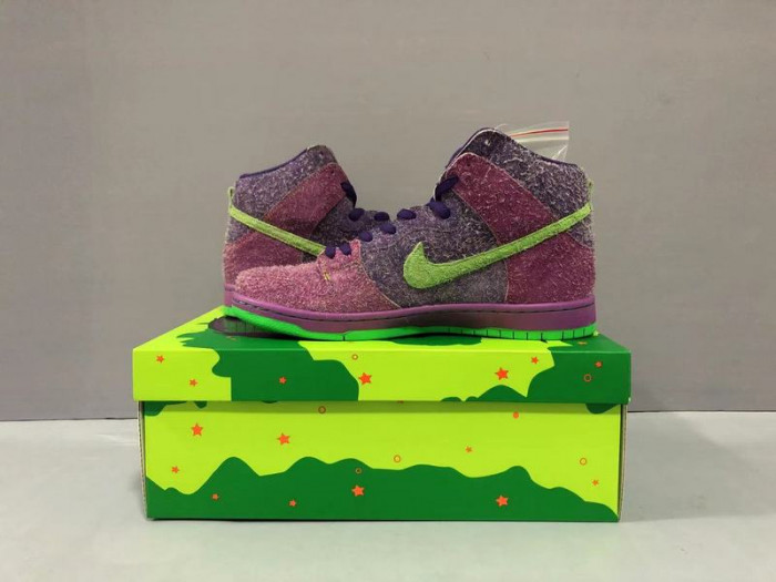 nike sb dunk high reverse skunk 420 cw9971-500
