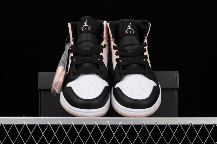 air jordan 1 mid crimson tint toe 554724-133