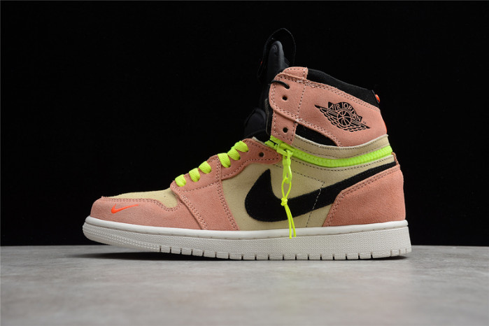 jordan 1 high switch peach cw6576-800