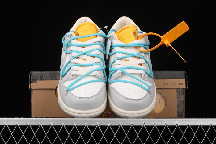 off white nike dunk low 02 of 50 ow dm1602-115