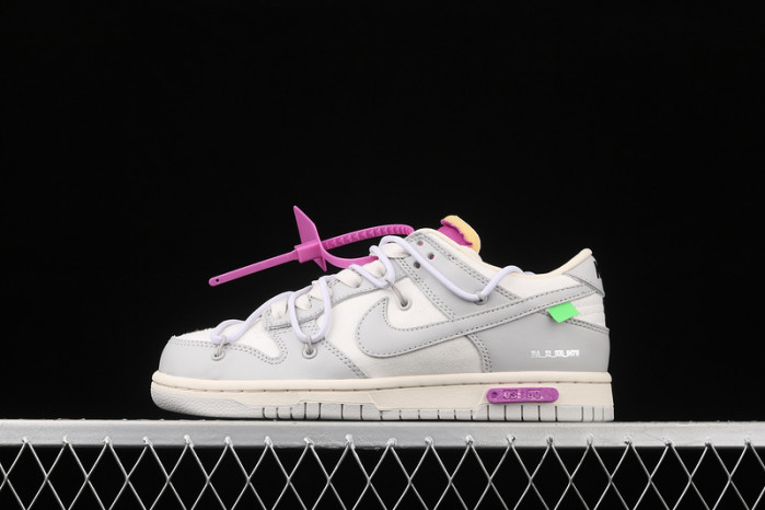off white nike dunk low 03 of 50 ow dm1602-118