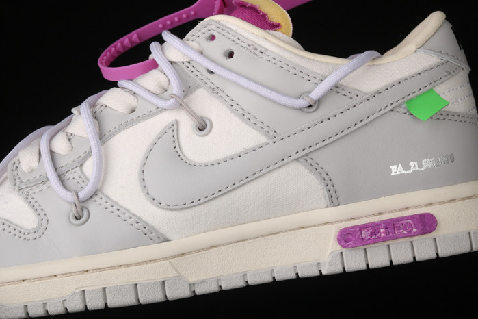 off white nike dunk low 03 of 50 ow dm1602-118