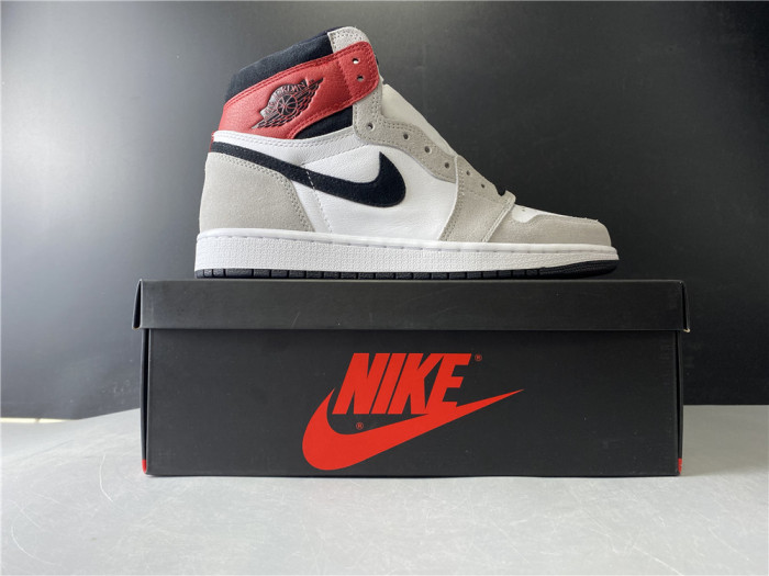 jordan 1 retro high light smoke grey - 555088-126