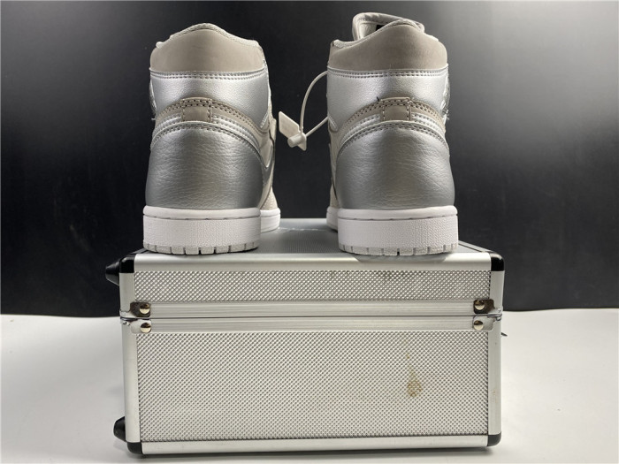air jordan 1 japan neutral grey metallic silver dc1788-029 (with special box)