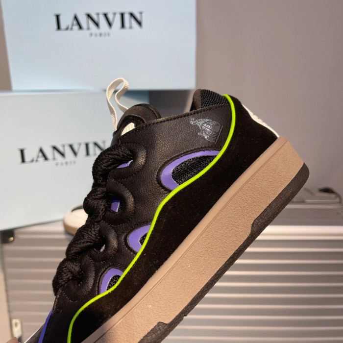 lanvin curb sneaker