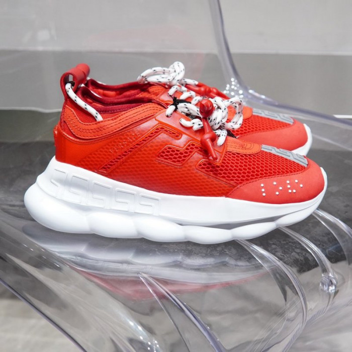 vse chain reaction red sneaker