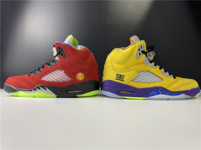 air jordan 5 solar orange what the cz5725-700