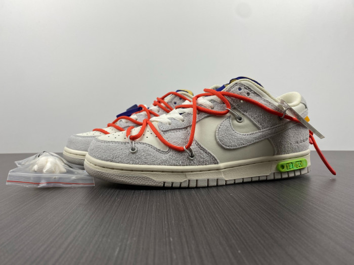 nike dunk low off-white lot 13 of 50 dj0950-110