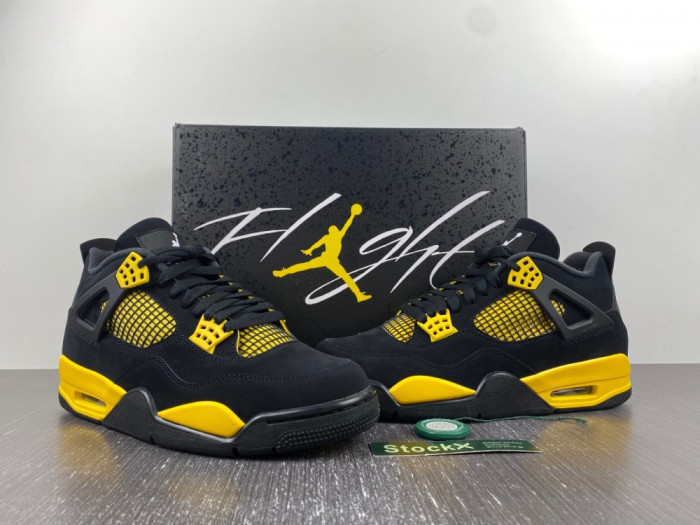 air jordan 4 retro thunder 308497-008