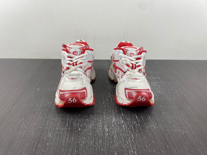 Ba*len*cia*ga runner white red 677402w3rb29060