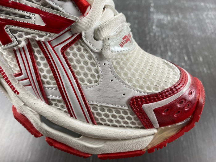 Ba*len*cia*ga runner white red 677402w3rb29060
