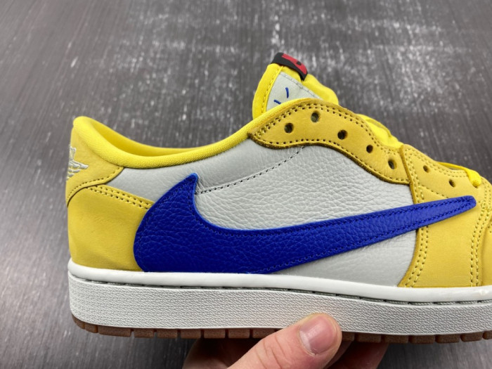 Travis Scott x Air Jordan 1 Low OG “Canary” DZ4137-700