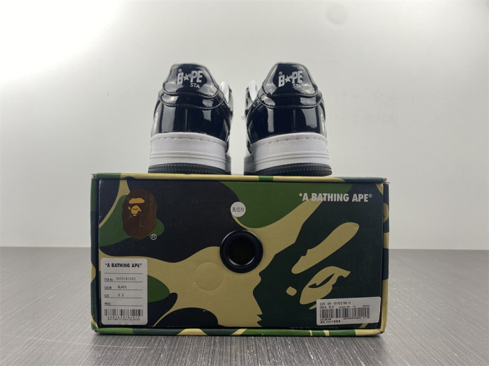 a bathing ape bape sta low black 001fwh701001_blk_a