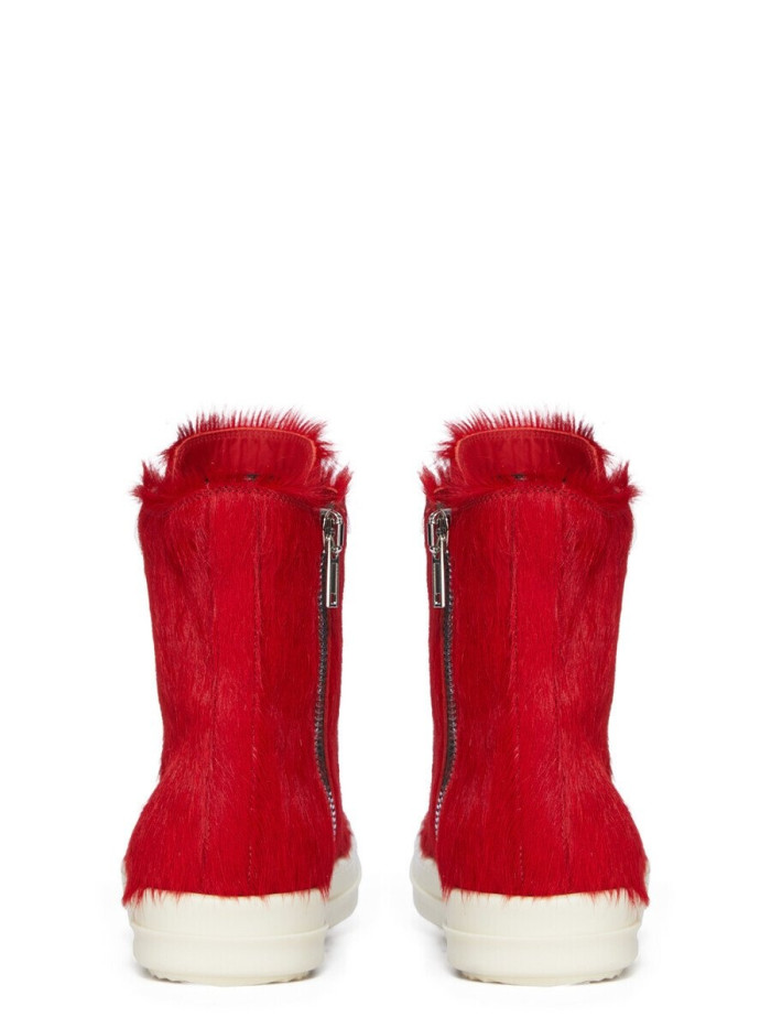 RICK OWENS GEOBASKET FUR SNEAKS 20250724