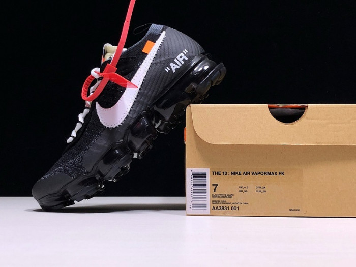 the 10: nike air vapormax fk "off white" - nike - aa3831-001