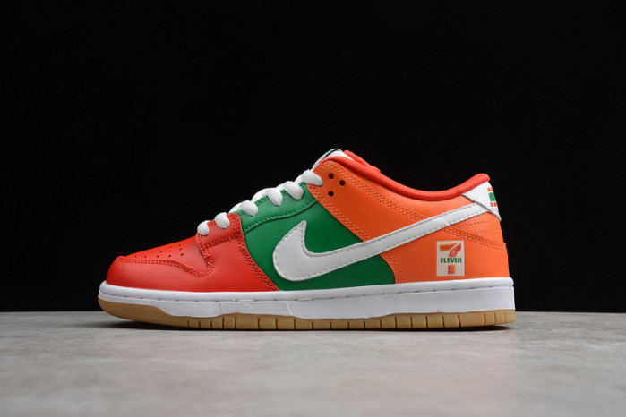 nike sb dunk low red orange green cz5130-600