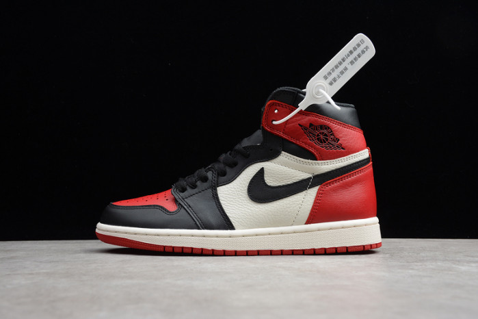 air jordan 1 retro high gs bred toe og 575441-610