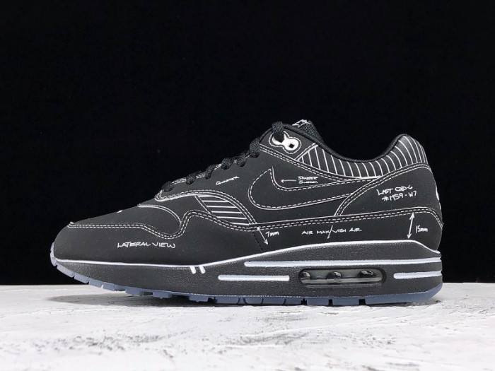 air max 1 tinker sketch to shelf black cj4286-001