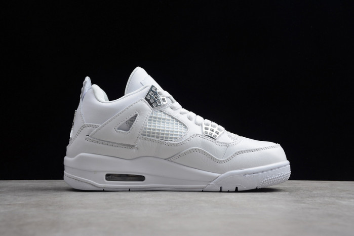 air jordan 4 retro “pure money” white mens 308497-100