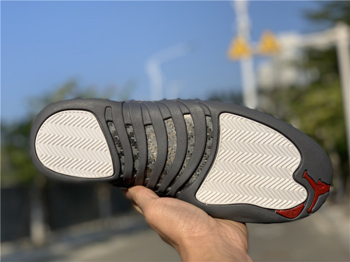 air jordan 12 retro bg "dark grey" - 153265-160