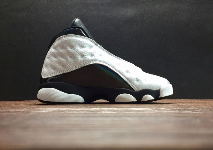 air jordan 13 retro “barons hologram” white/grey mens 414571-115