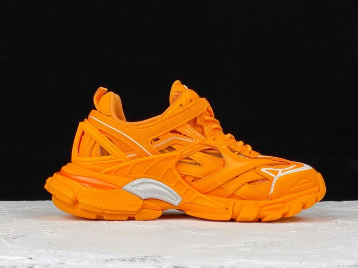 bl track trainers sneaker orange h903p074