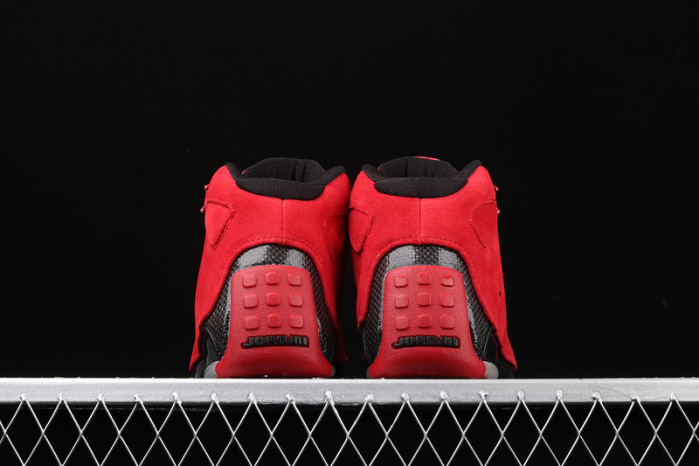 air jordan 18 retro "red suede" - air jordan - aa2494-601