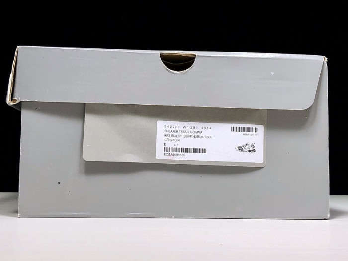 bl tess s. gomma trek low sneakers grey black red h903p043