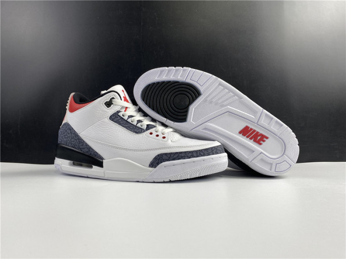 air jordan 3 se denim fire red（janpan version） cz6433-100
