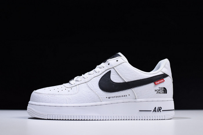 nike air force 1''07 x the n0*h F**e white/black ar3066-100