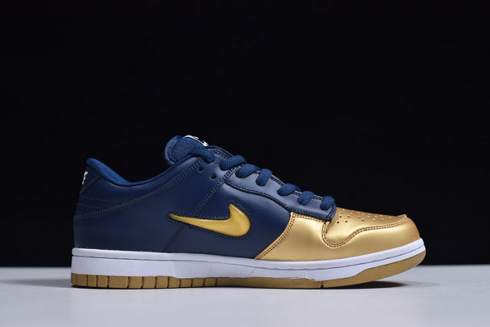 nike sb dunk low jewel swoosh gold - ck3480-700