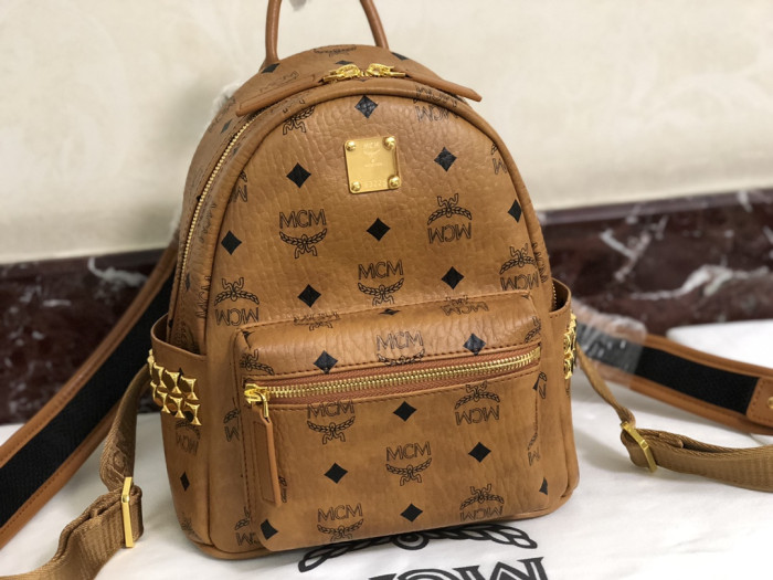 mcm02 bags rivits backpack 0168241