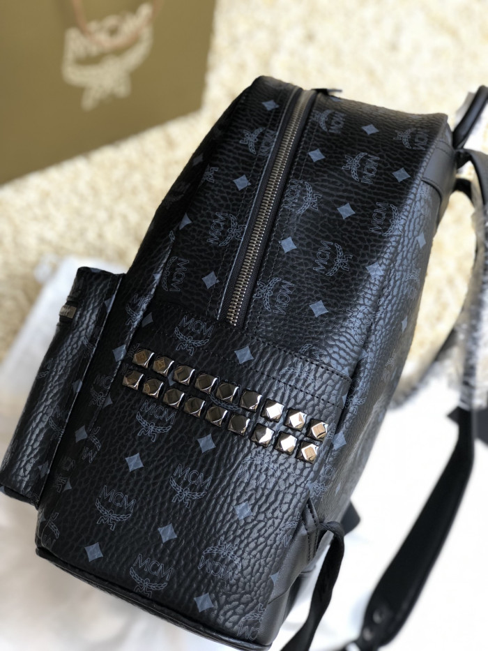 mcm02 bags rivits backpack 0168241