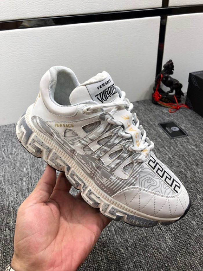 vse chain reaction white sneaker