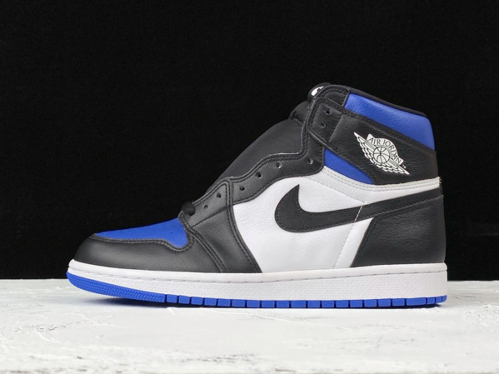 air jordan 1 retro high black game royal - 555088-041‎