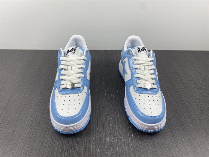 a bathing ape bape sta low blue 1h70191001