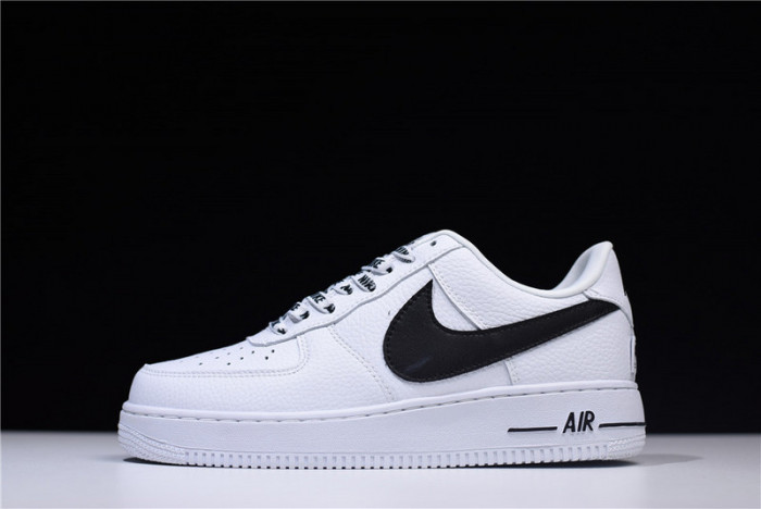 nike air force 1 ''07 lv8 nba sz 18 white/ black athletic shoes - 823511-103