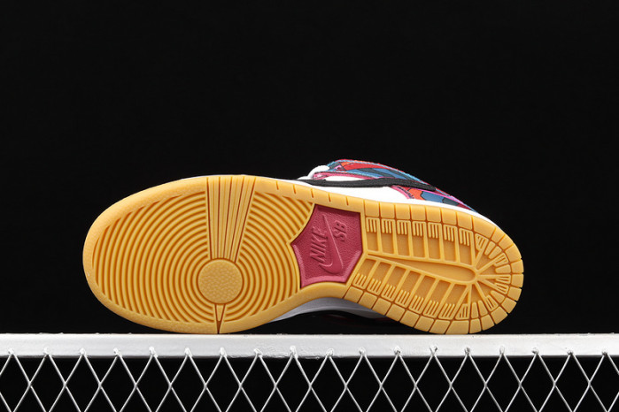 nike sb dunk low pro parra abstract art (2021) - dh7695-600